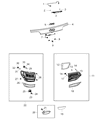 Diagram for Jeep Grand Cherokee Back Up Light - 68142943AF