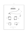 Diagram for Ram ProMaster 3500 Fog Light - 82214048