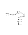 Diagram for Chrysler Crossfire Fuel Injector - 5101526AA