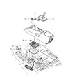 Diagram for Jeep Liberty Automatic Transmission Shifter - 52128821AE