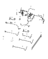 Diagram for Ram 1500 Antenna Cable - 68405263AB