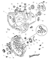 Diagram for Chrysler Sebring Drain Plug Washer - 4761100