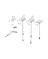 Diagram for 2020 Dodge Challenger Antenna - 5YS48SSEAA