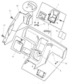 Diagram for 1999 Dodge Viper Seat Belt - HC76LX9