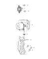 Diagram for Ram C/V Yaw Sensor - 56029560AB