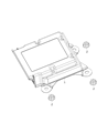 Diagram for 2017 Chrysler Pacifica Air Bag Control Module - 68238840AG