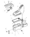 Diagram for 1995 Jeep Cherokee Air Duct - 53006275