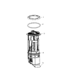 Diagram for 2007 Jeep Liberty Fuel Level Sensor - 68011587AA