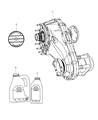 Diagram for 2008 Chrysler Aspen Transfer Case - 52123219AC