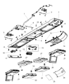 Diagram for Chrysler Town & Country A/C Switch - 55111313AC