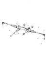 Diagram for 2003 Dodge Ram 3500 Steering Gear Box - 52110487AB