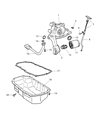 Diagram for Jeep Wrangler Dipstick - 53010494AD