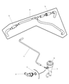 Diagram for 2006 Dodge Dakota PCV Hose - 53032836AB