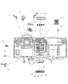 Diagram for 2004 Chrysler PT Cruiser Dimmer Switch - 5073049AA