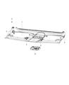 Diagram for Ram ProMaster City Dome Light - 6JU46LDMAA