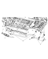 Diagram for 2010 Chrysler PT Cruiser Catalytic Converter - 5085658AB