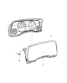 Diagram for 2014 Jeep Patriot Speedometer - 56054261AD