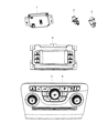 Diagram for 2013 Chrysler 300 A/C Switch - 5PR121XMAA