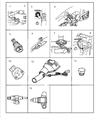 Diagram for Dodge Stratus MAP Sensor - 5293985AA