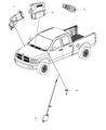 Diagram for 2015 Ram 4500 Car Key - 56046956AE
