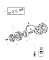 Diagram for 2010 Jeep Grand Cherokee A/C Compressor - R5111437AD