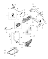 Diagram for 2015 Ram 1500 EGR Valve - 68212653AA