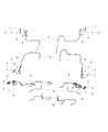 Diagram for 2014 Dodge Journey Door Latch Cable - 68042374AA