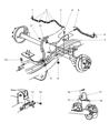 Diagram for 1998 Jeep Grand Cherokee Brake Line - 52008609