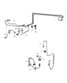 Diagram for 2014 Dodge Charger Brake Line - 68071603AA