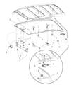 Diagram for 1999 Jeep Grand Cherokee Dome Light - 4778794