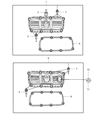 Diagram for 2009 Chrysler Town & Country PCV Valve - 4648973AB