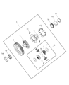 Diagram for 2011 Jeep Compass Differential - 5193301AB