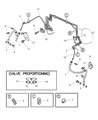 Diagram for Dodge Stratus Brake Line - MR249971