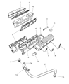 Diagram for Dodge W350 Cylinder Head Gasket - 4723561