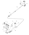 Diagram for 2016 Jeep Renegade Muffler - 68254923AA