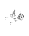 Diagram for Jeep Renegade Alternator - 68201178AA