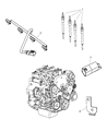 Diagram for Dodge Glow Plug - 68021306AB