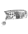 Diagram for 2011 Dodge Journey Headlight Switch - 68072000AB