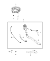 Diagram for Dodge Viper Fuel Filler Neck - 68193247AB