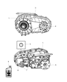 Diagram for Jeep Grand Cherokee Transfer Case - R5037747AA