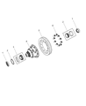 Diagram for 2009 Dodge Caliber Differential - 68033338AB