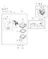 Diagram for 2018 Dodge Journey Air Duct - 68224902AB