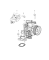 Diagram for Jeep Cherokee Water Pump - 4893618AE