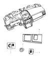 Diagram for 2011 Chrysler Town & Country Headlight Switch - 68041759AB