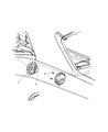 Diagram for 2008 Dodge Challenger Fuel Door - 5112873AA