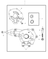 Diagram for Chrysler Sebring Oil Pump - 4663745AC