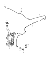 Diagram for Dodge Washer Pump - 68171073AA