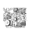 Diagram for 2009 Dodge Journey Alternator - 4801715AA