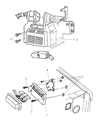 Diagram for Jeep Liberty Engine Control Module - 5094149AF