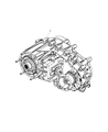 Diagram for 2008 Jeep Wrangler Transfer Case - R2853400AC